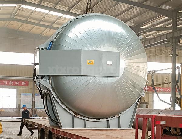 大直径单开门硫化罐