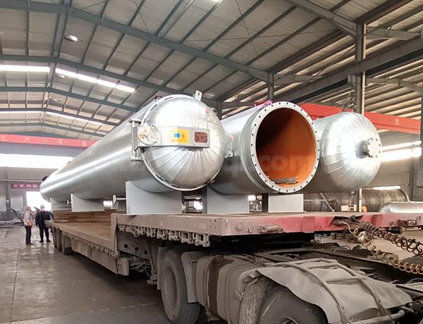 规格可定制长胶管硫化罐